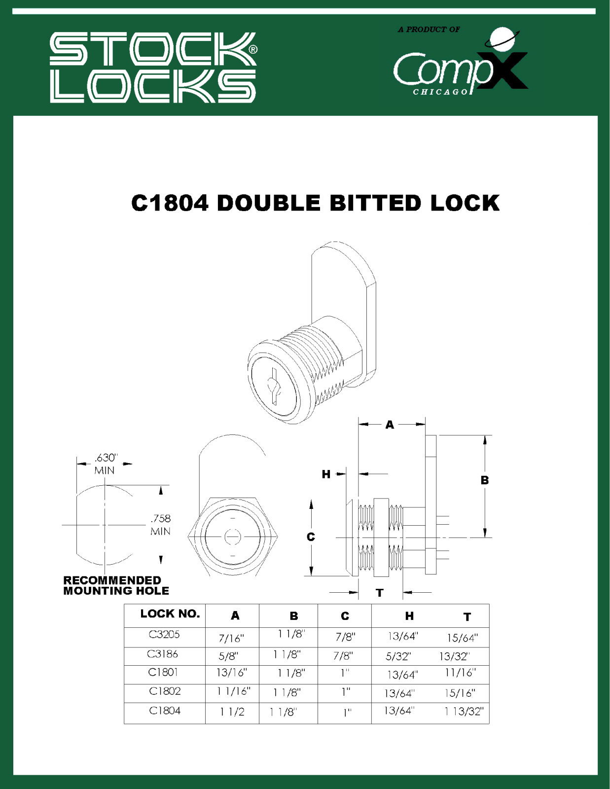 Compx C1804 User Manual