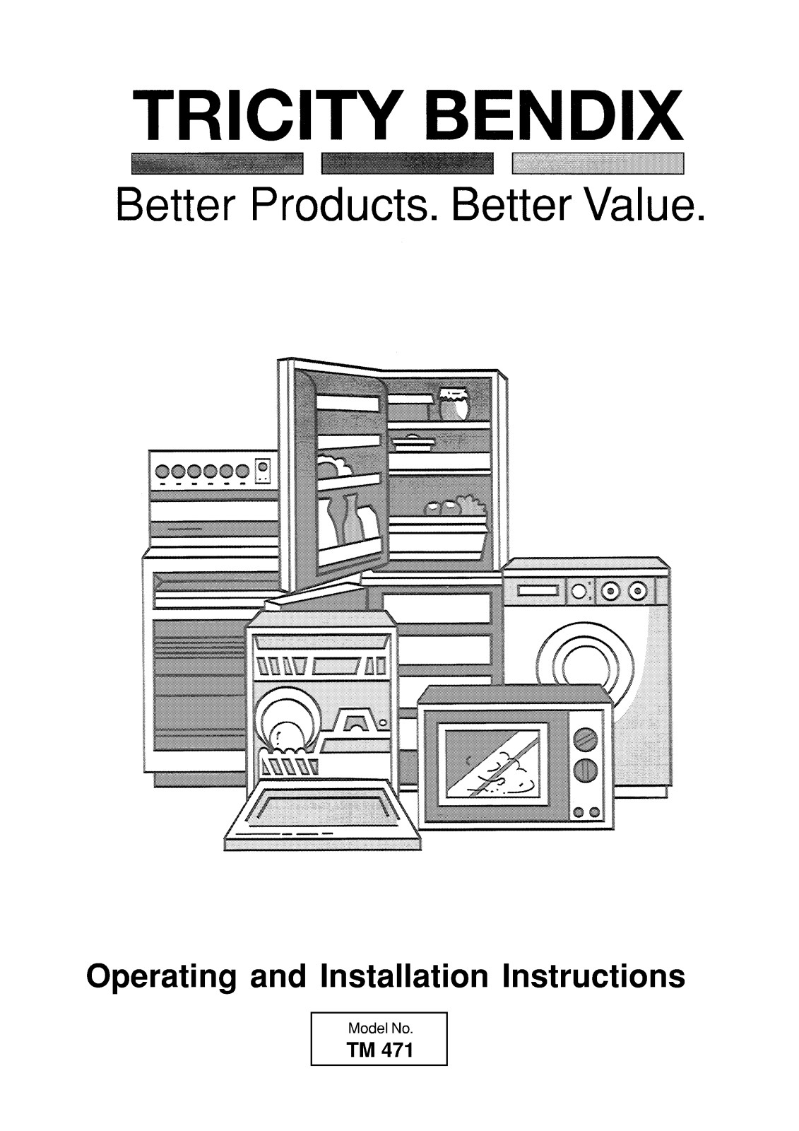 tricity bendix TM471 User Manual