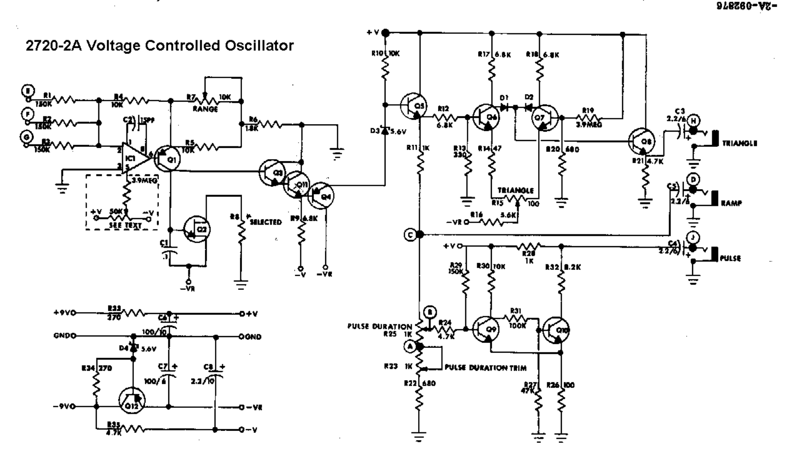 Paia 2720 2a schematic