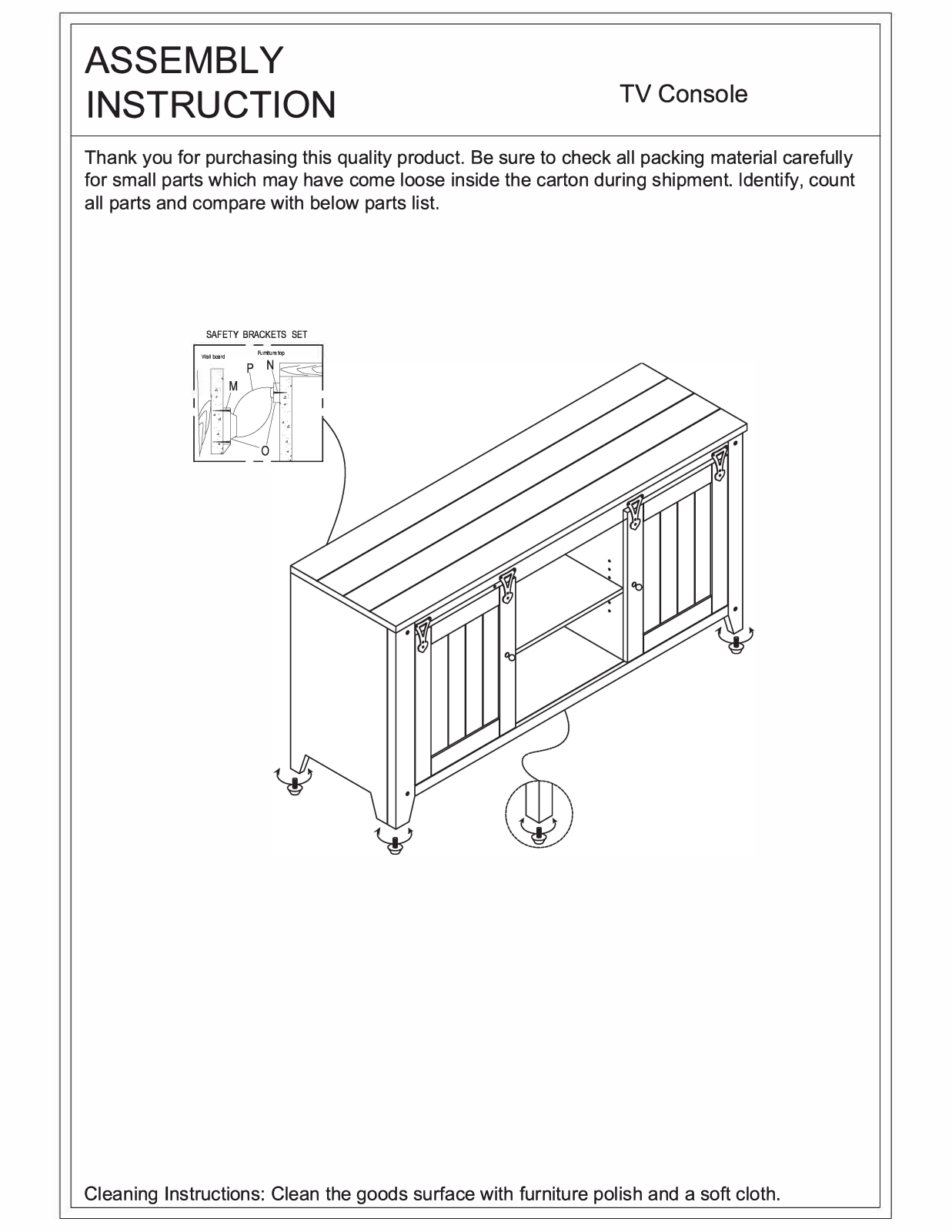 Foundstone W007988718 Installation & Assembly - ManualMachine.com