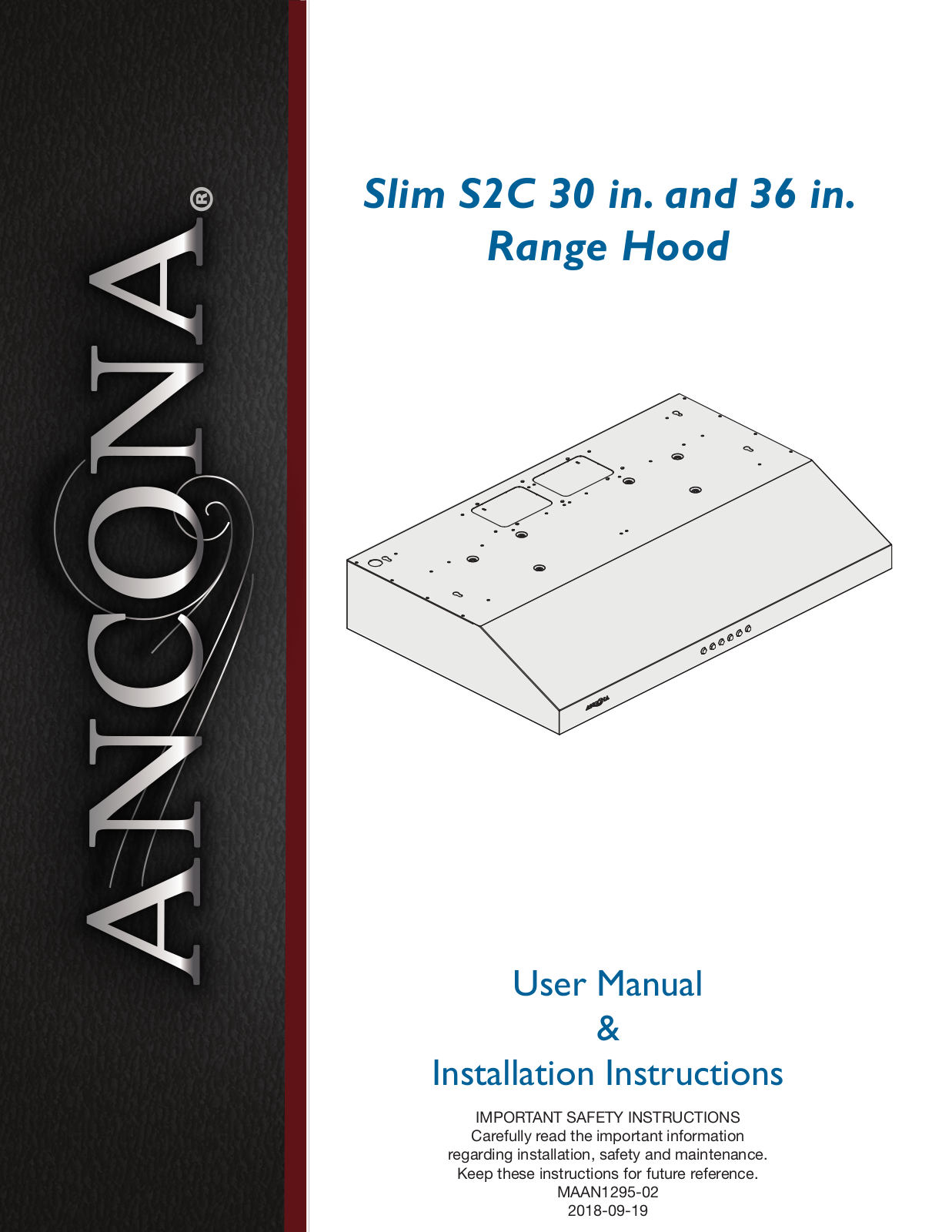 Ancona ACDA1323 Installation & Assembly - ManualMachine.com