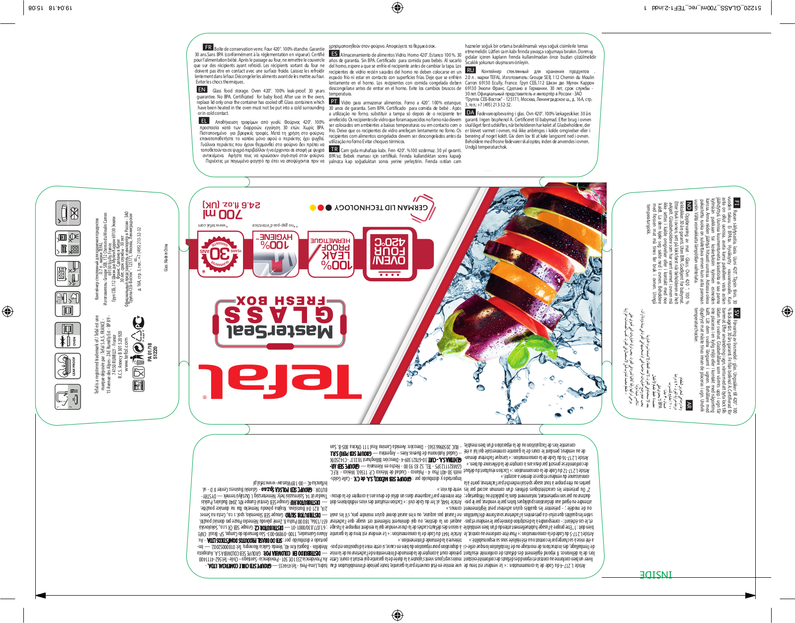 Tefal K3010812 User Manual