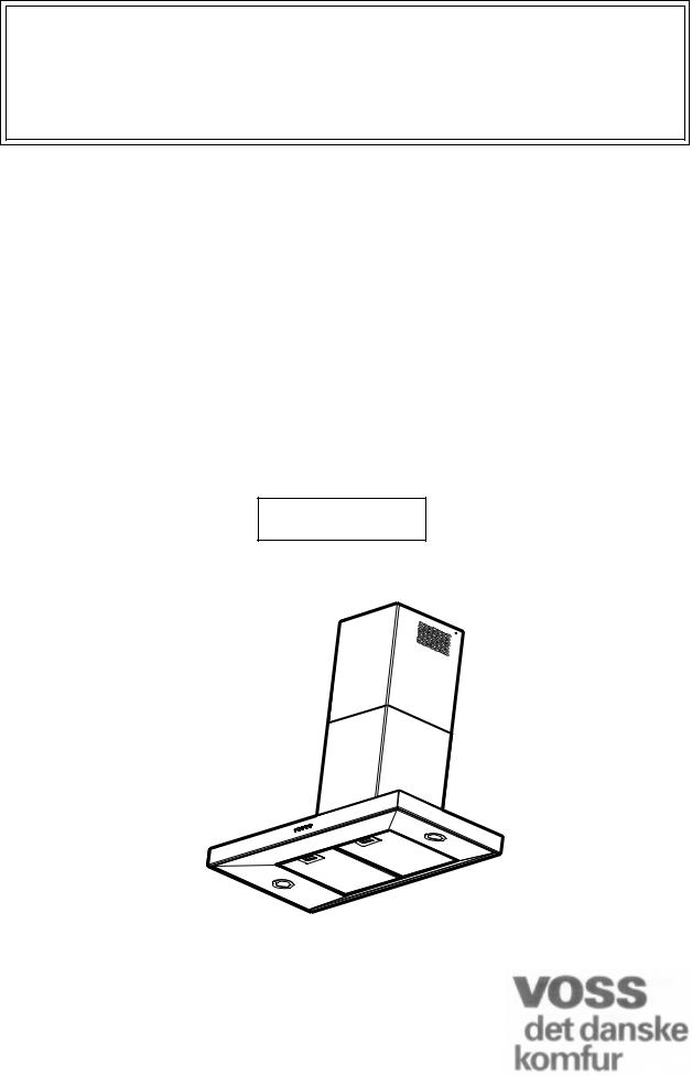 Voss VEM4610-AL User Manual