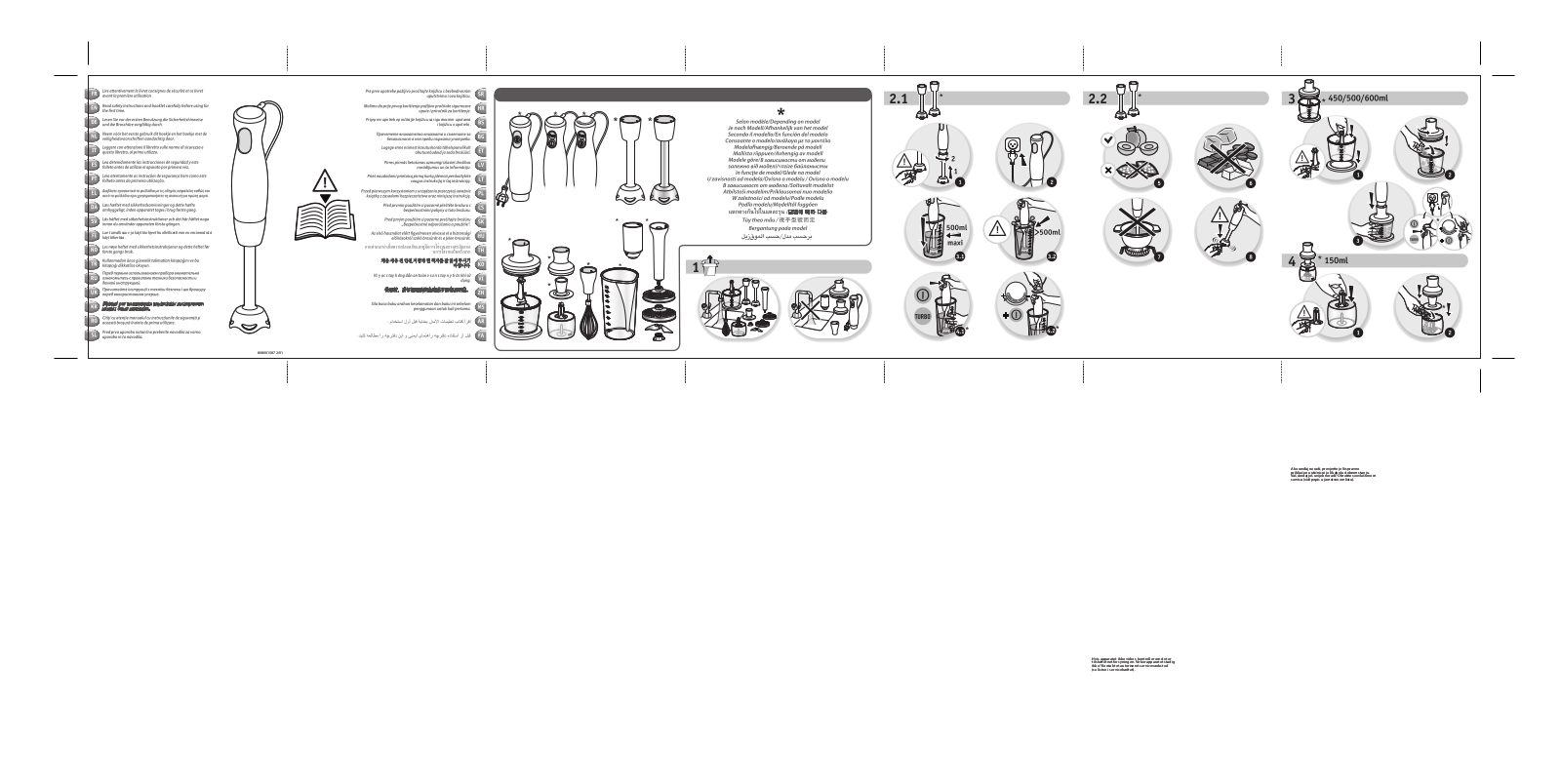 Tefal HB6598 Quickchef User manual