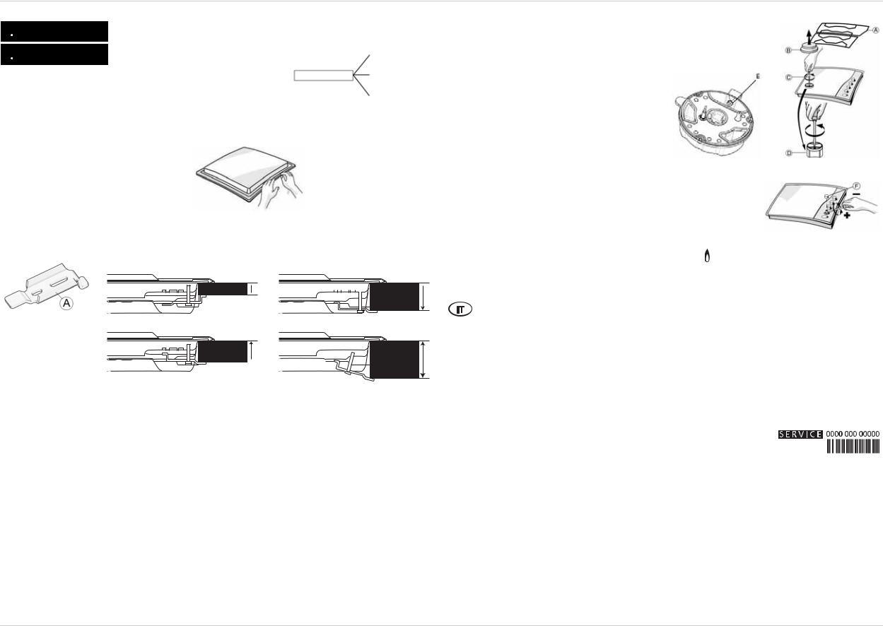 Whirlpool GMA 7414/IXL TABELLA PROGRAMMI User Manual