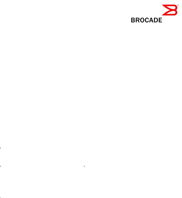 Dell Brocade 5300, Brocade 6520, Brocade M6505, Brocade M5424, Brocade 6510 Manual