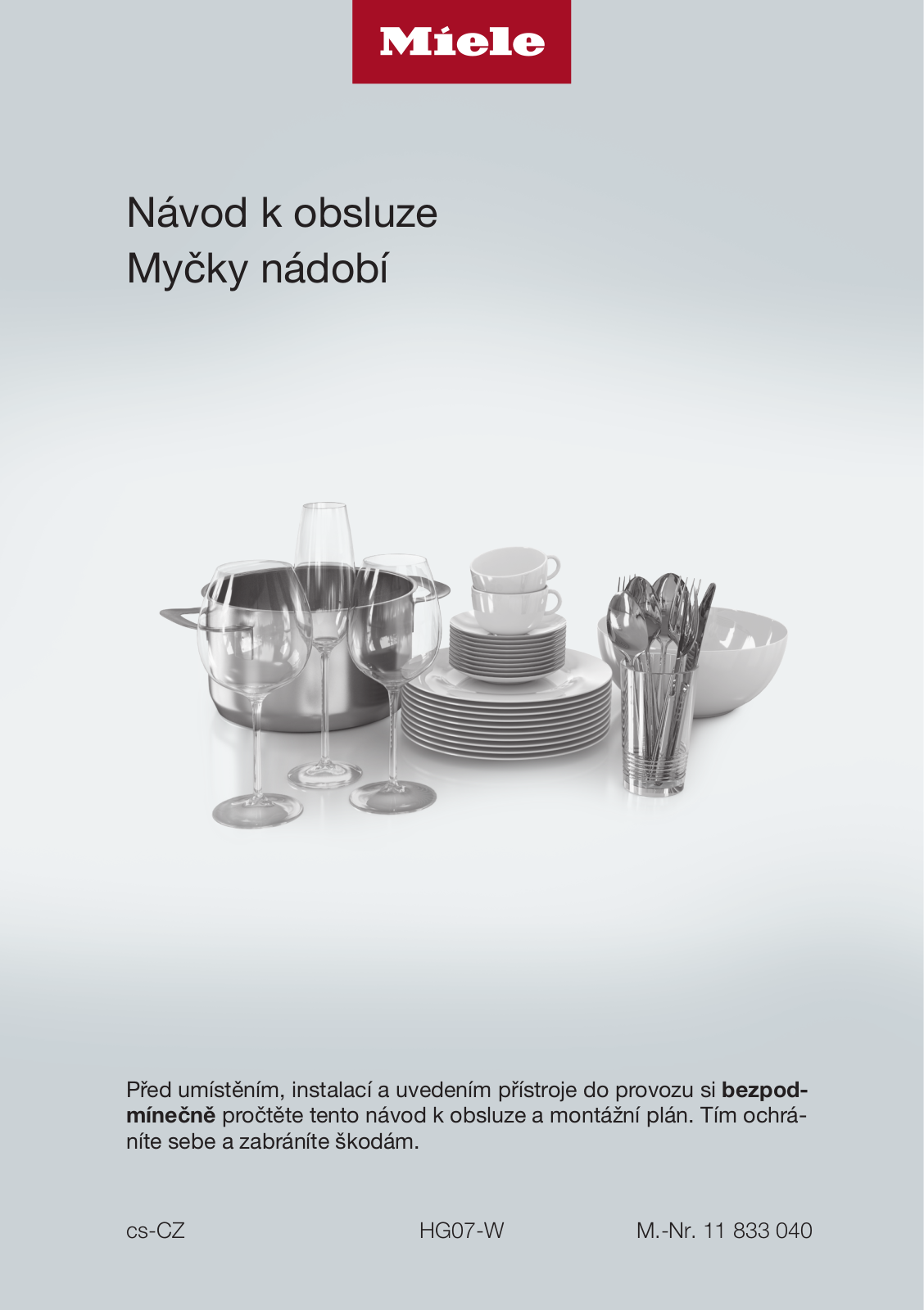 Miele G 7910, G 7915 User manual