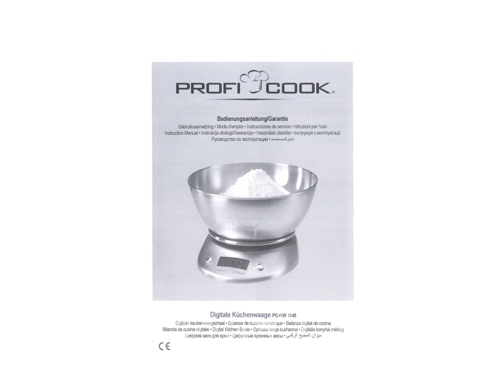 Profi cook PC-KW 1040 User Manual