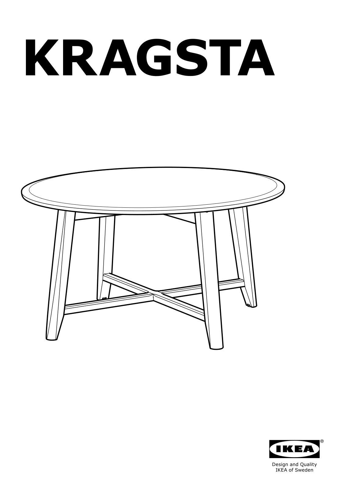 IKEA KRAGSTA User Manual