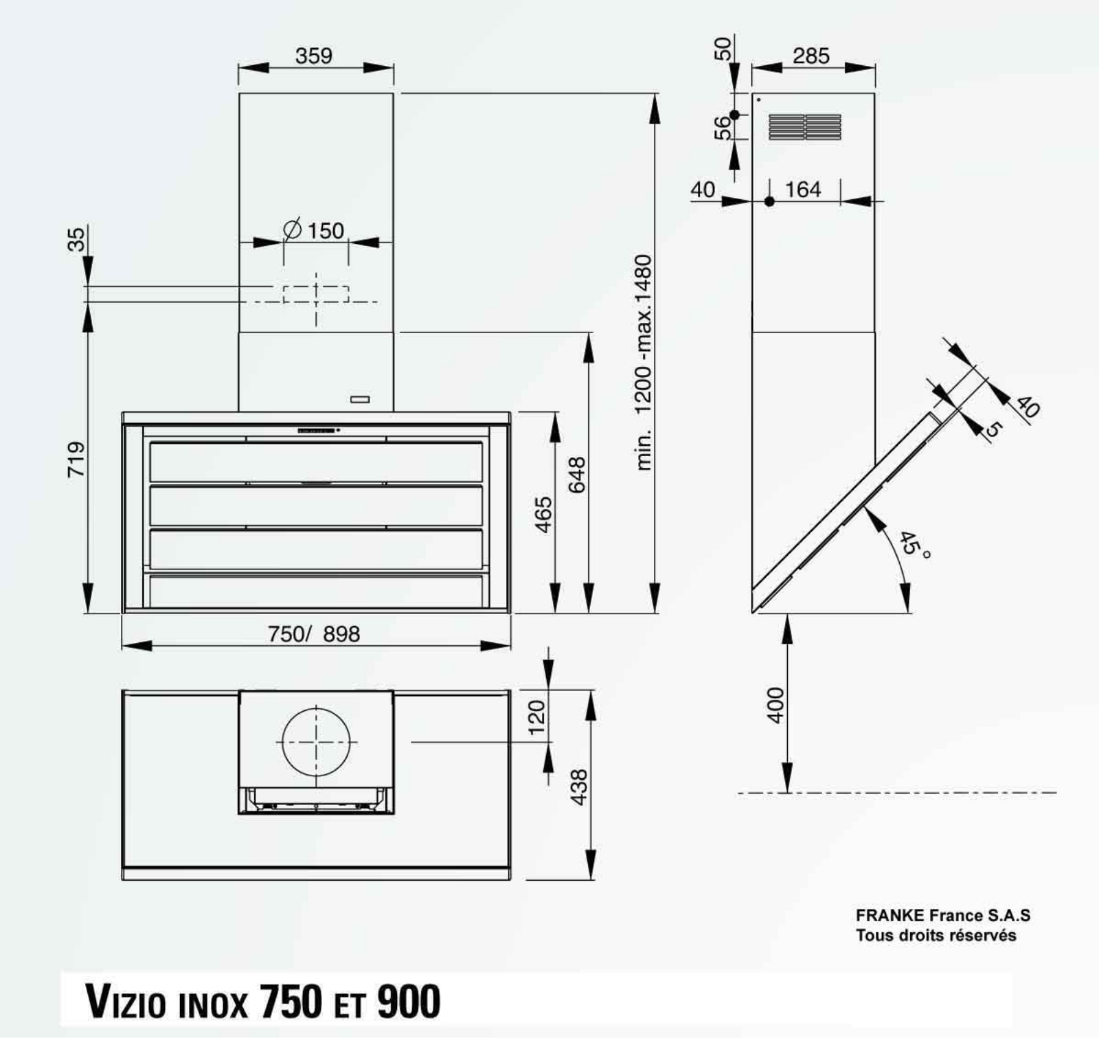 ROBLIN VIZIO INOX 900 User Manual