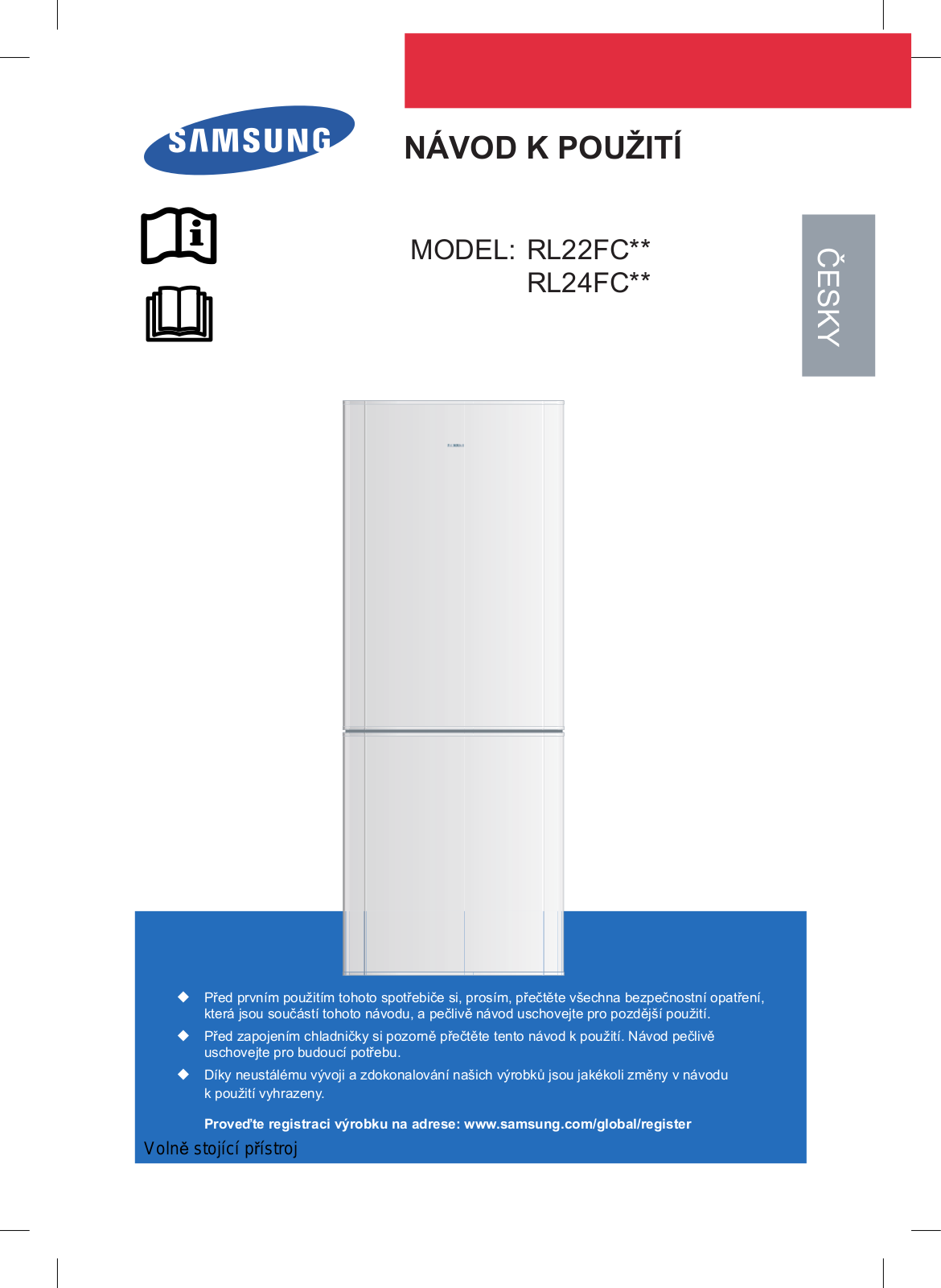 Samsung RL24FCAS User Manual