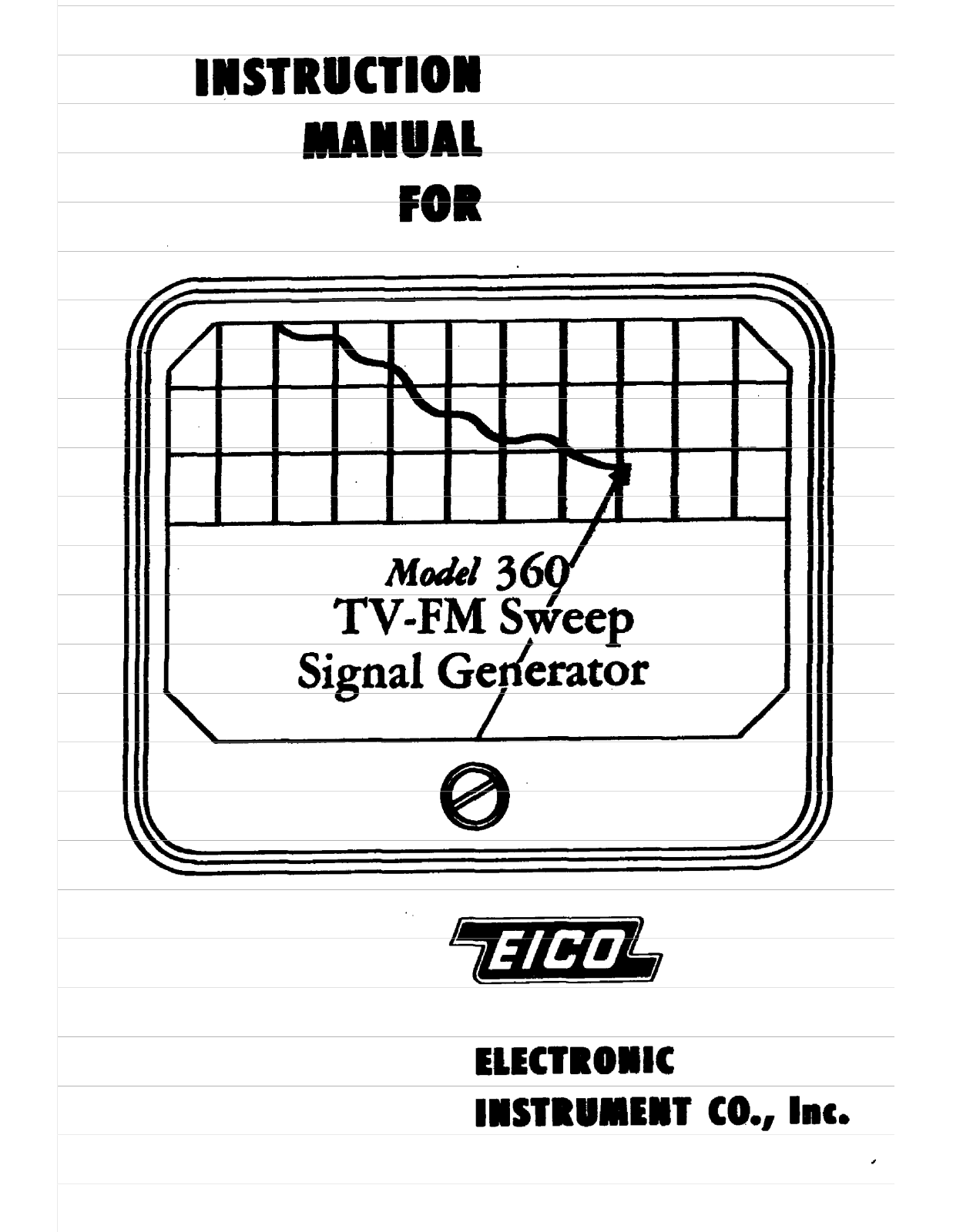 EICO 360 Service manual