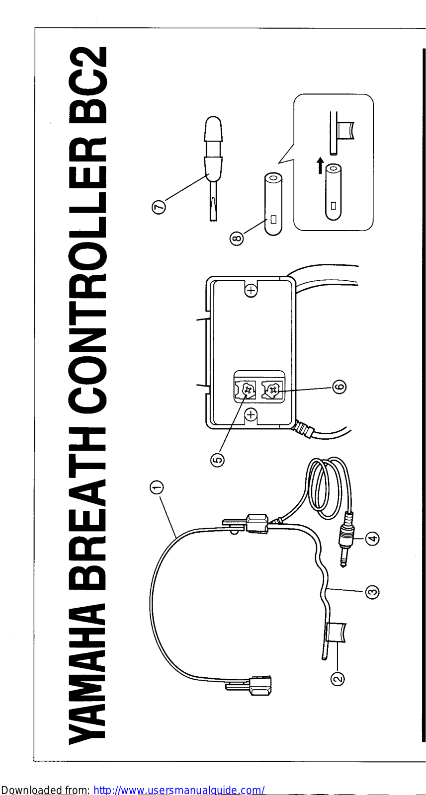 Yamaha Audio BC2 User Manual