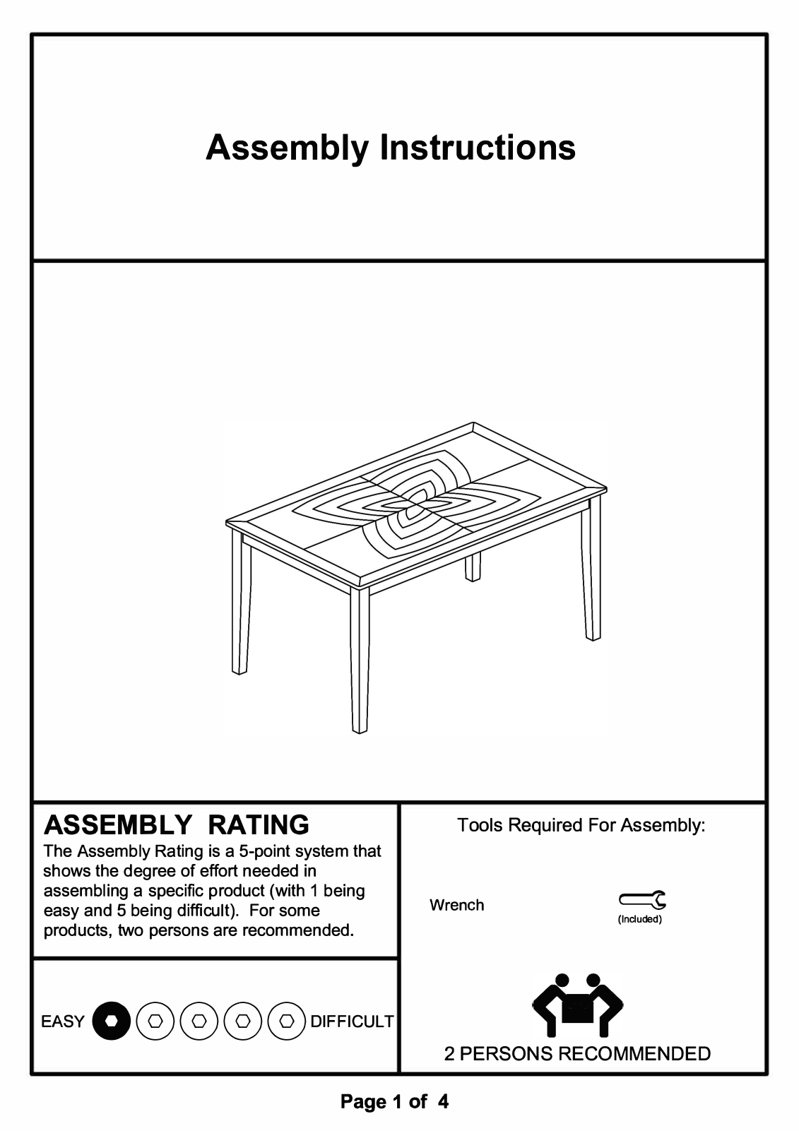 Foundstone W000295869 Installation & Assembly - ManualMachine.com