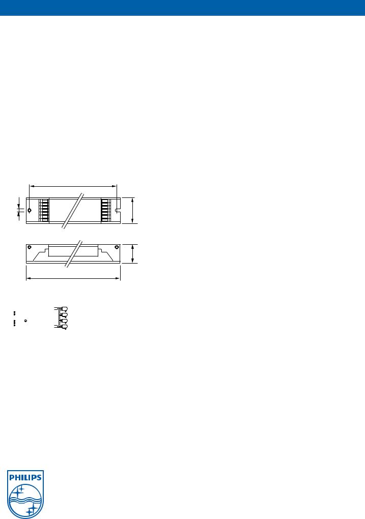 Philips TD 424 TL5-PL-L EII installation Guide