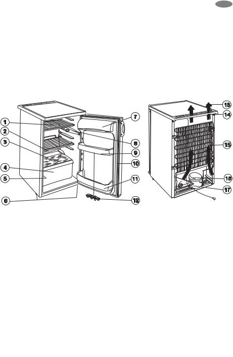 Zanussi ZRG316CW User Manual