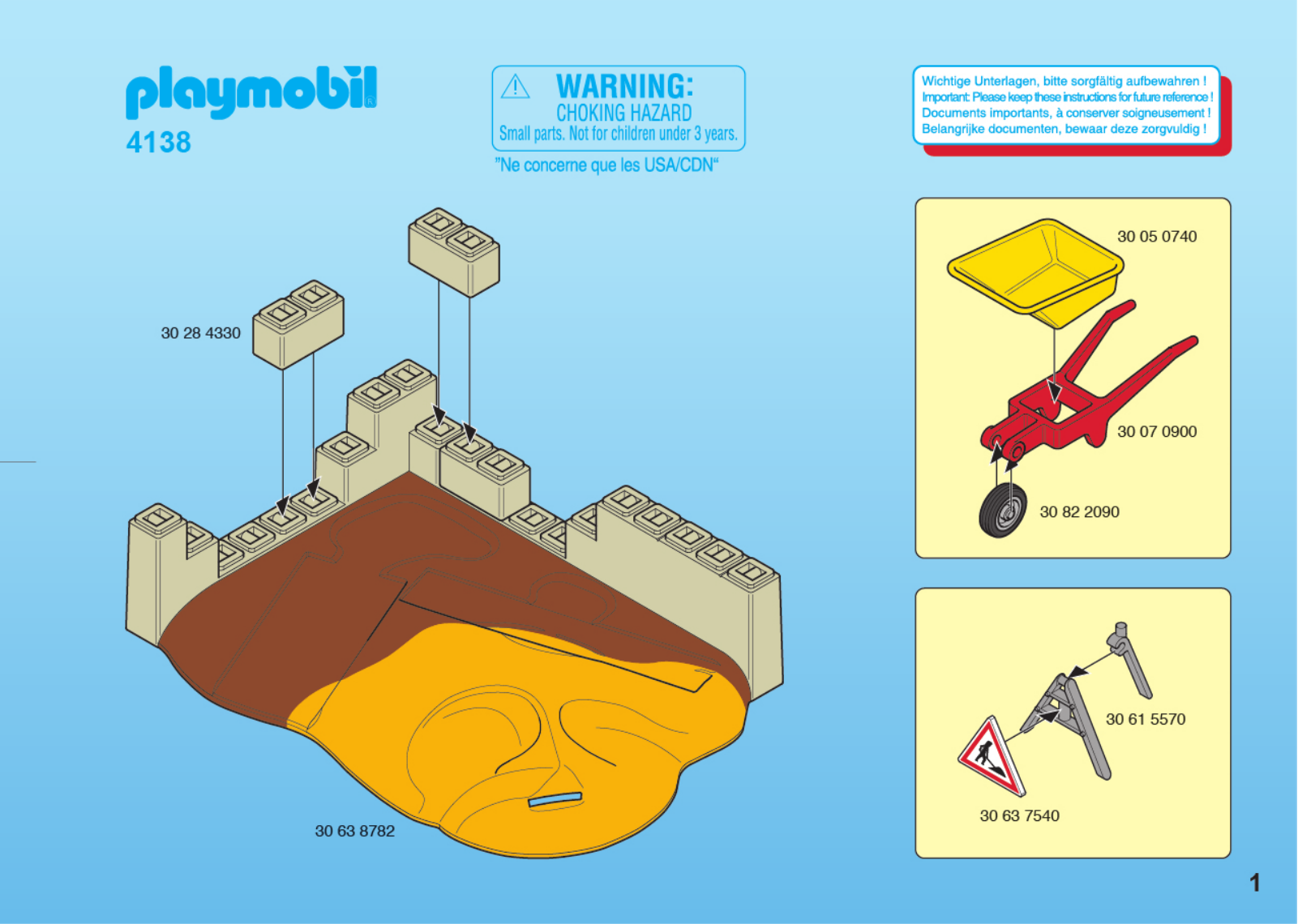 playmobil 4138 Instructions