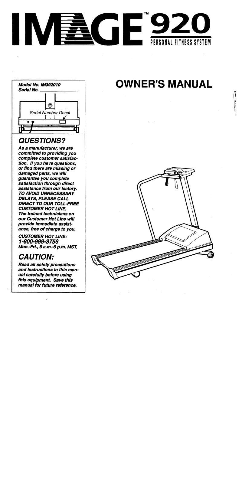 Image IM392010 Owner's Manual