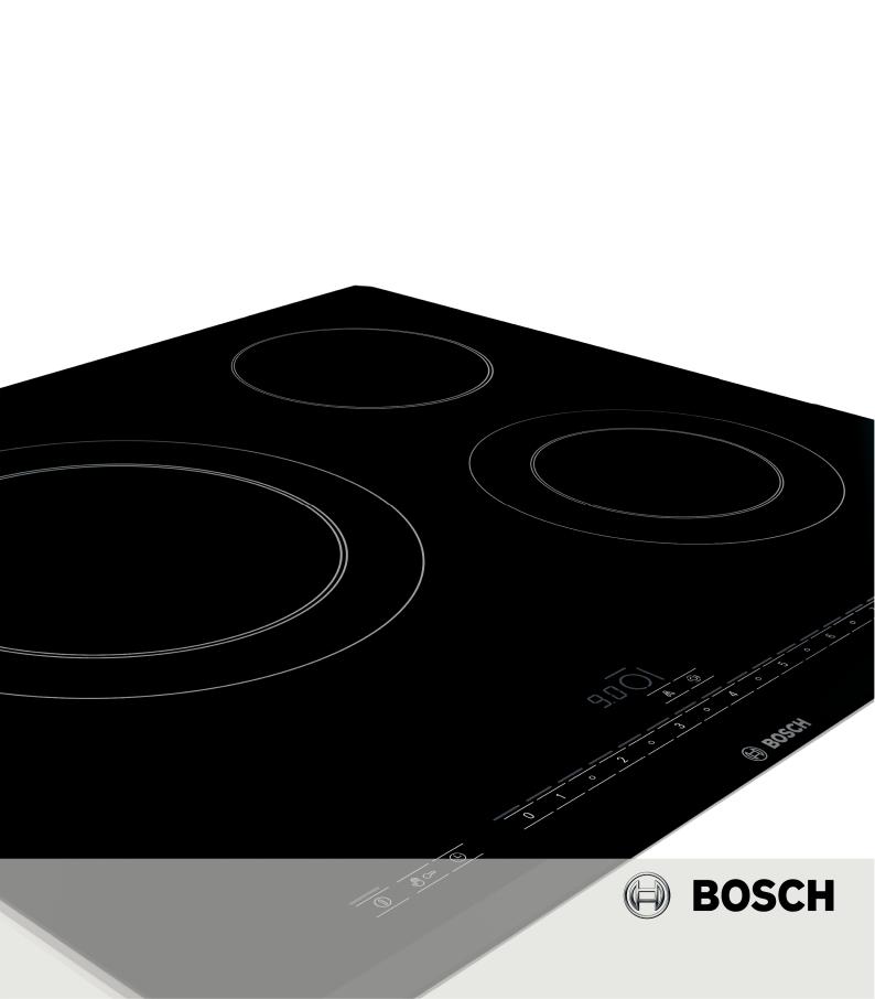 Bosch NKN645G17 operation manual