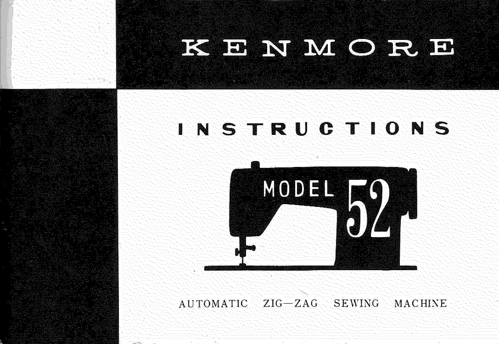 Kenmore 158523 Owner’s Manual