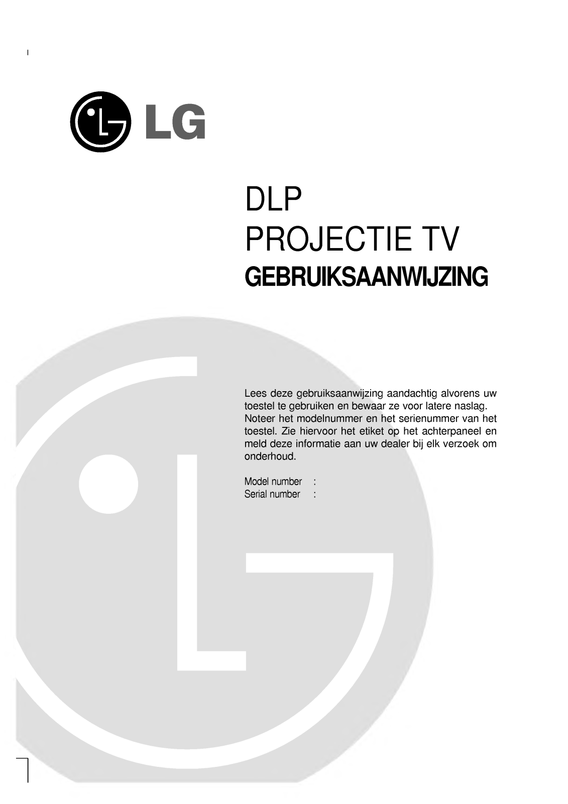 Lg RE-44SZ20RD User Manual