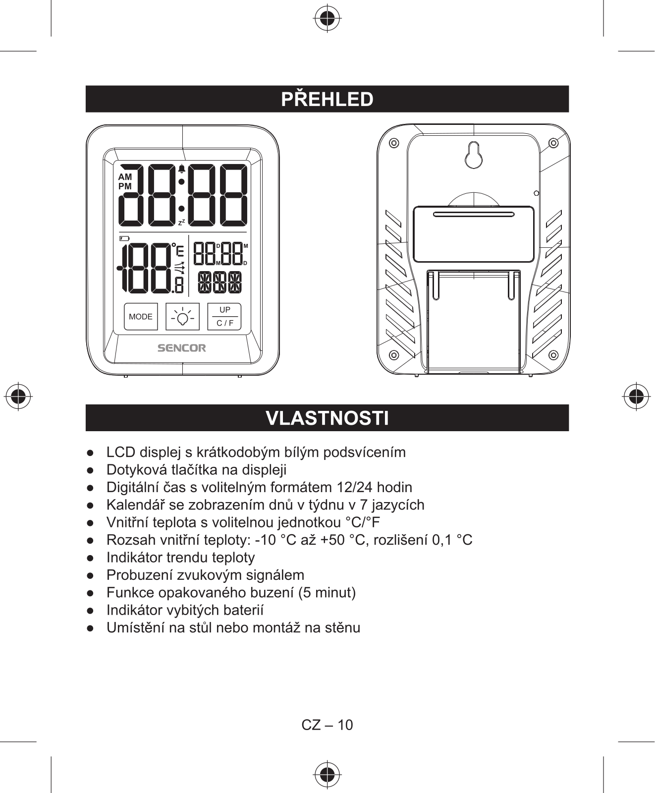 Sencor SWS 1918 User Manual