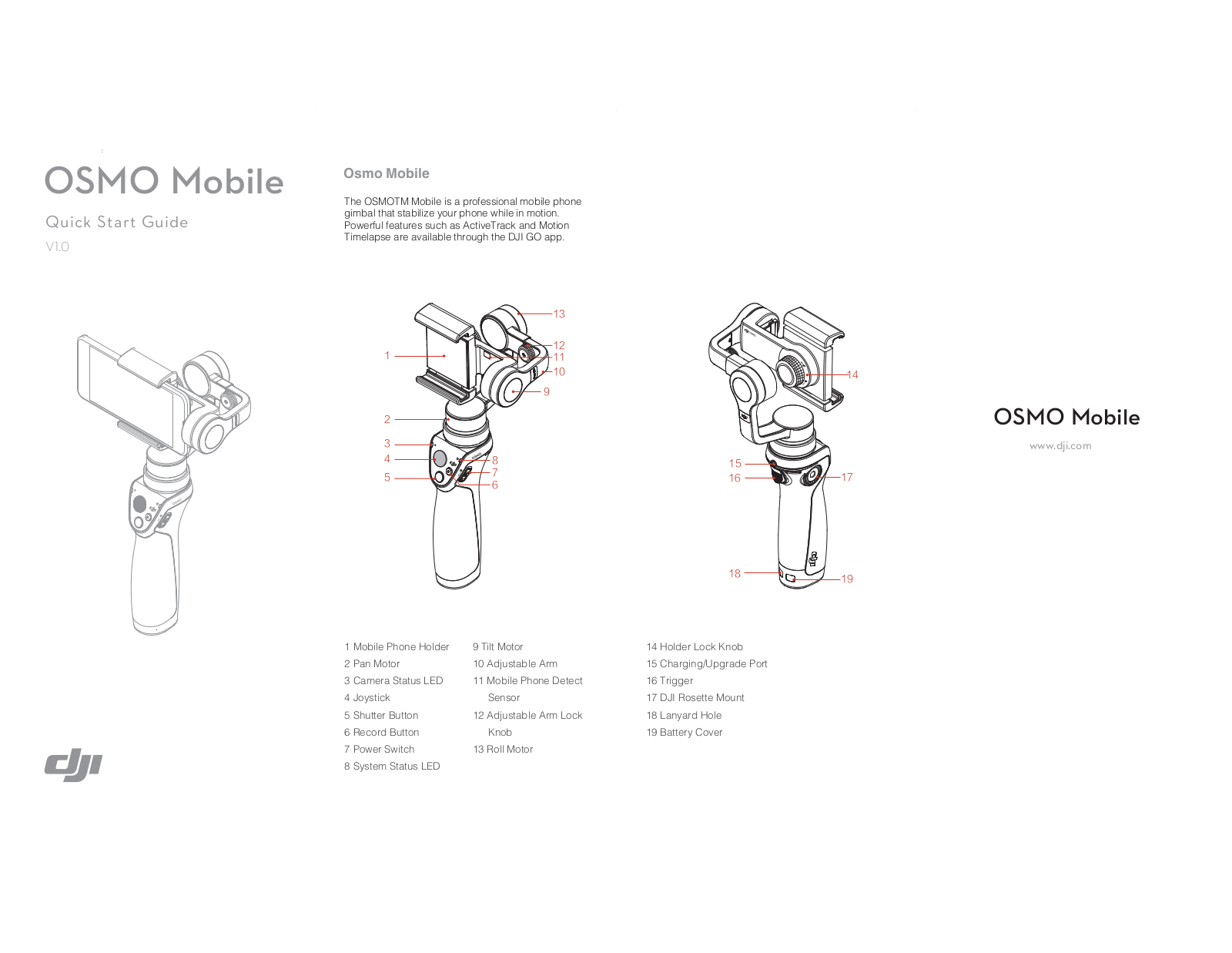 SZ DJI TECHNOLOGY HG3001606 Users manual