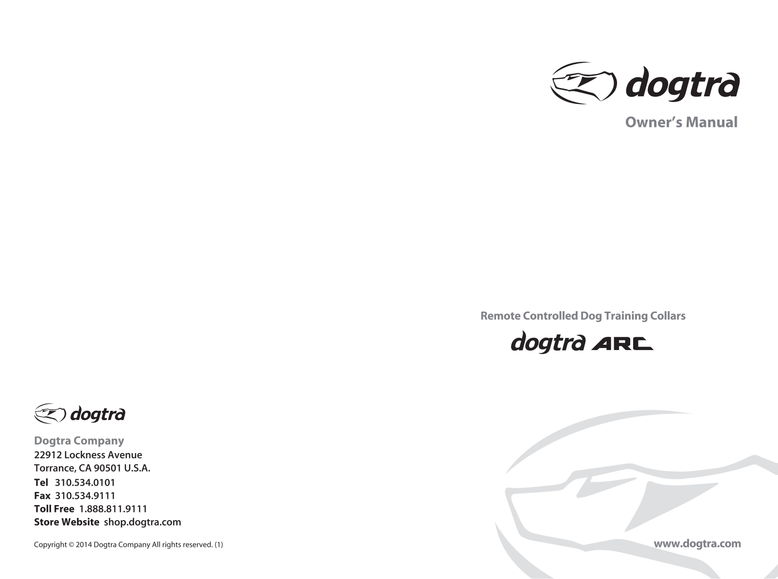 Dogtra ARC User Manual