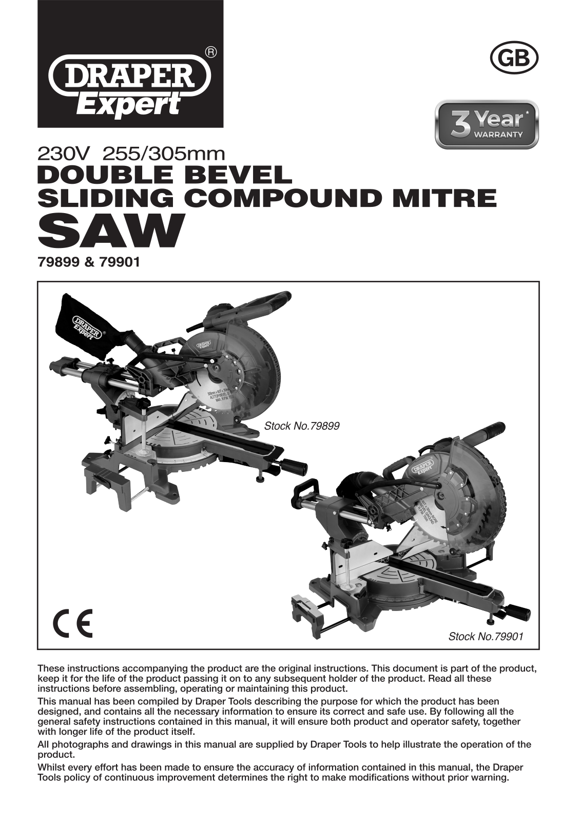 Draper SMS255E User guide - ManualMachine.com