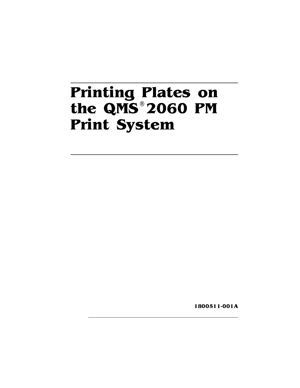 KONICA MINOLTA QMS 2060PM Guide