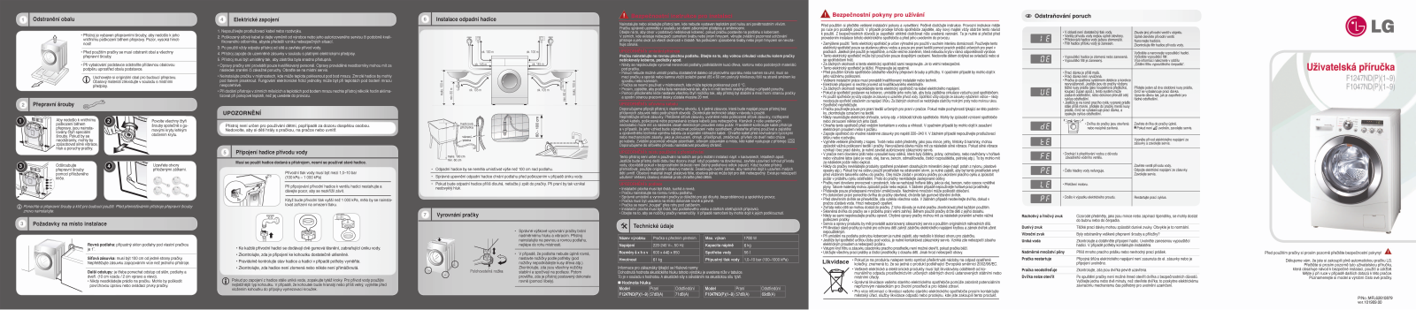 LG F1047ND User Manual