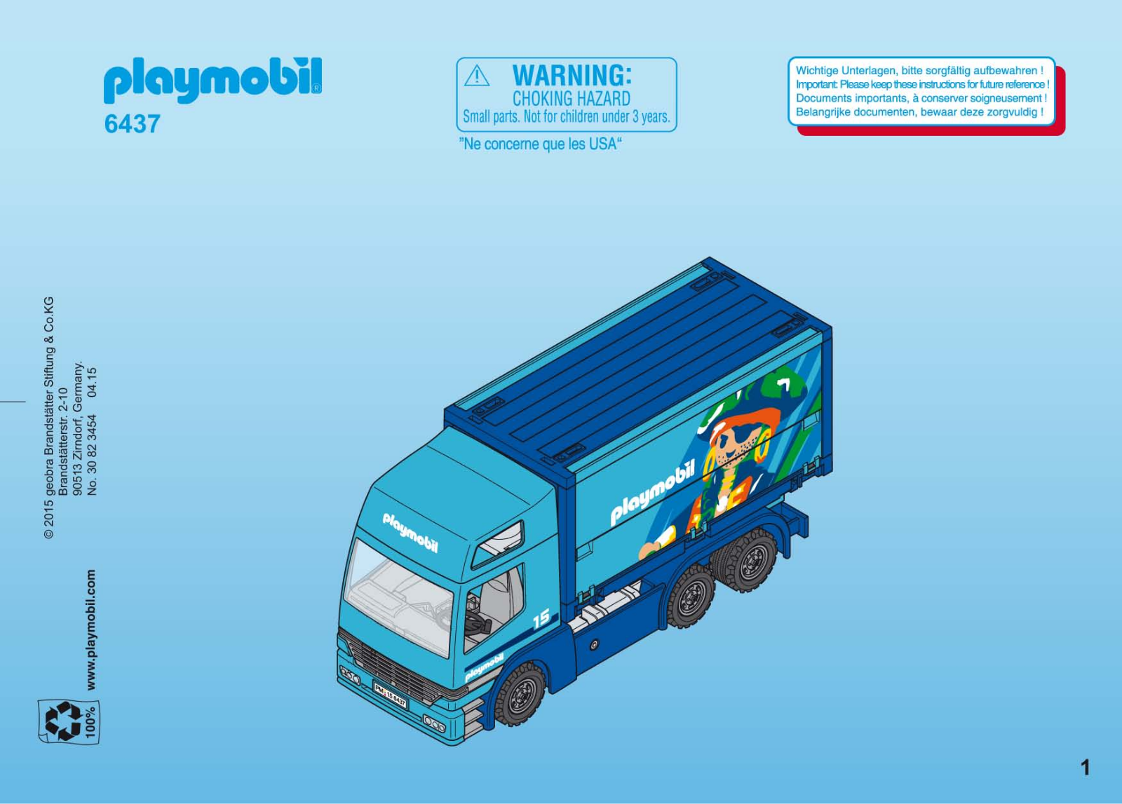 Playmobil 6437 Instructions