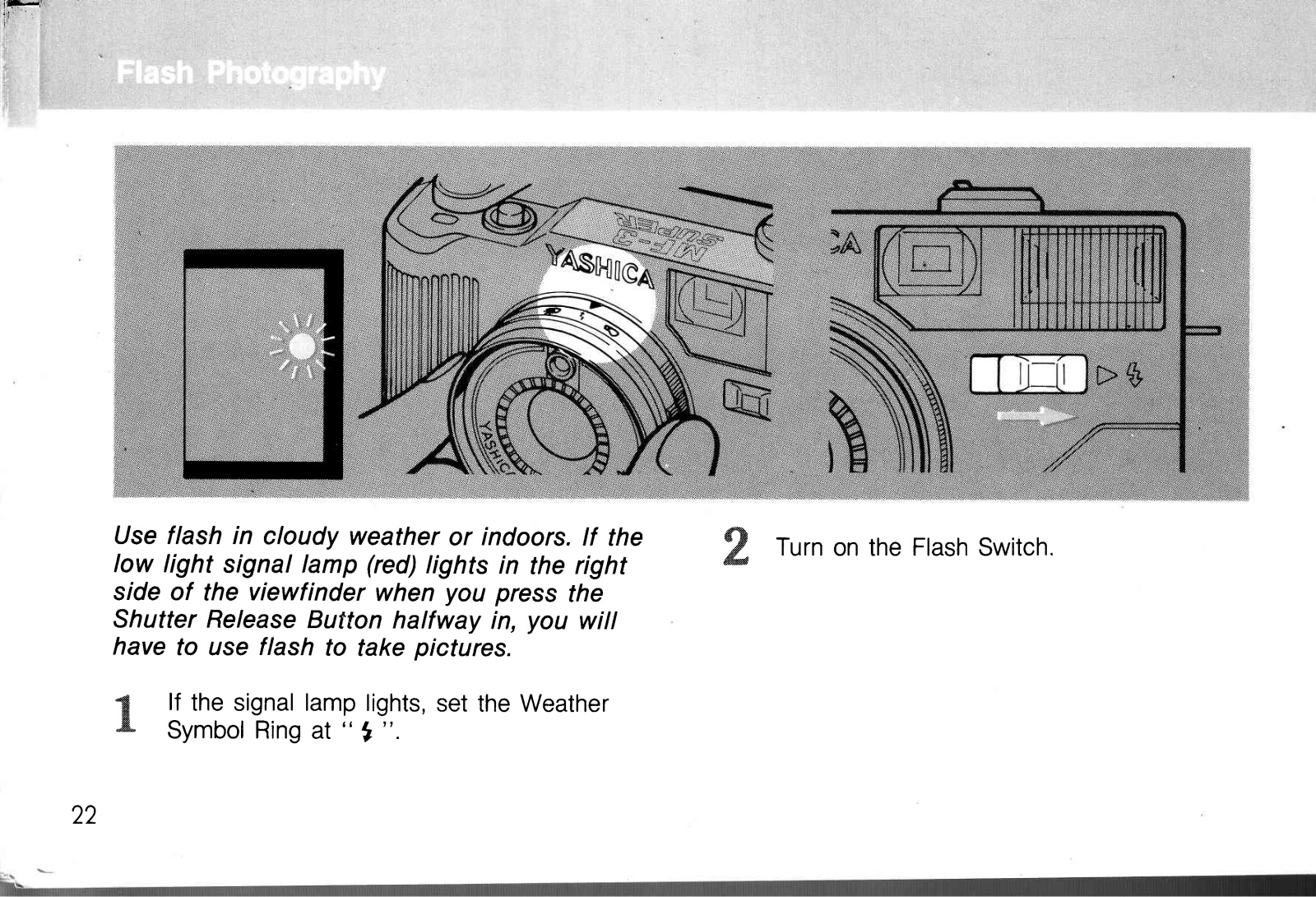 yashica mf-3 super-2 User Guide