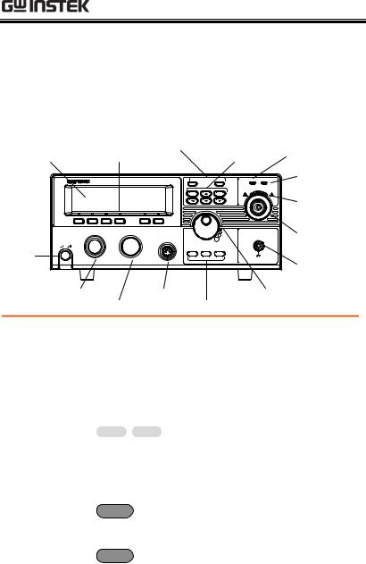 GW Instek GPT-9601, GPT-9602, GPT-9612, GPT-9603 User guide