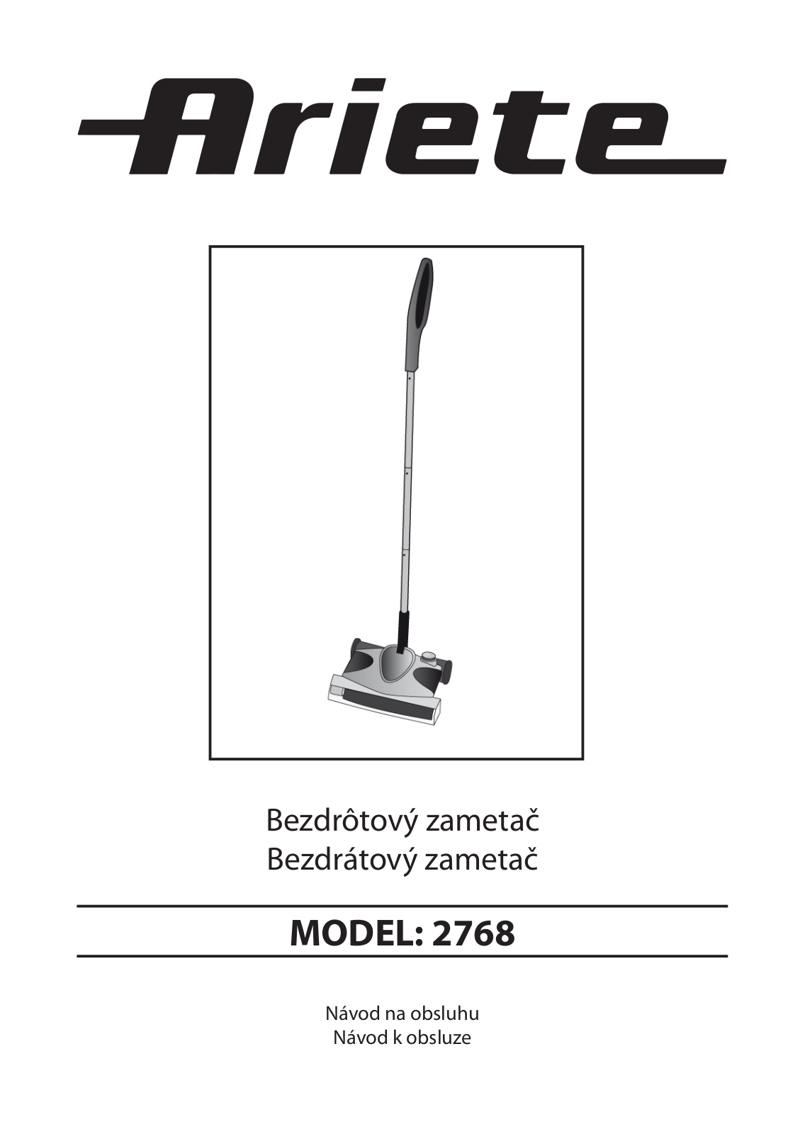 Ariete 2768 User Manual