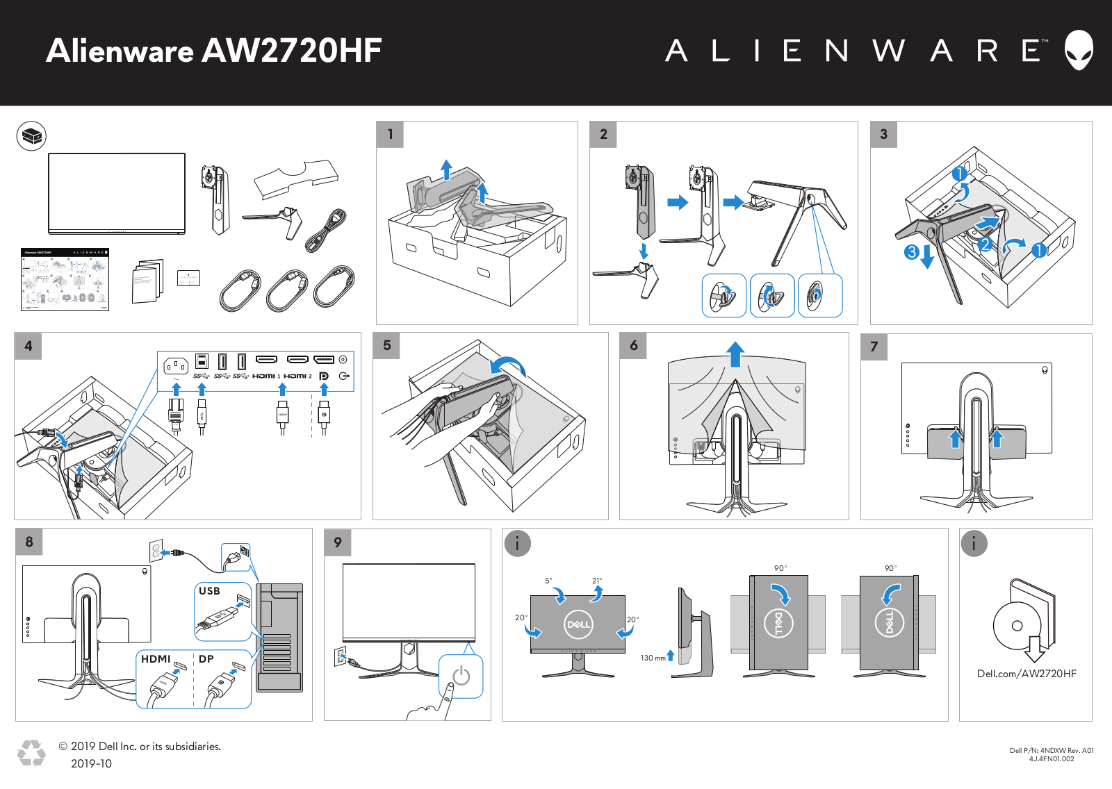 Dell AW2720HF User Manual