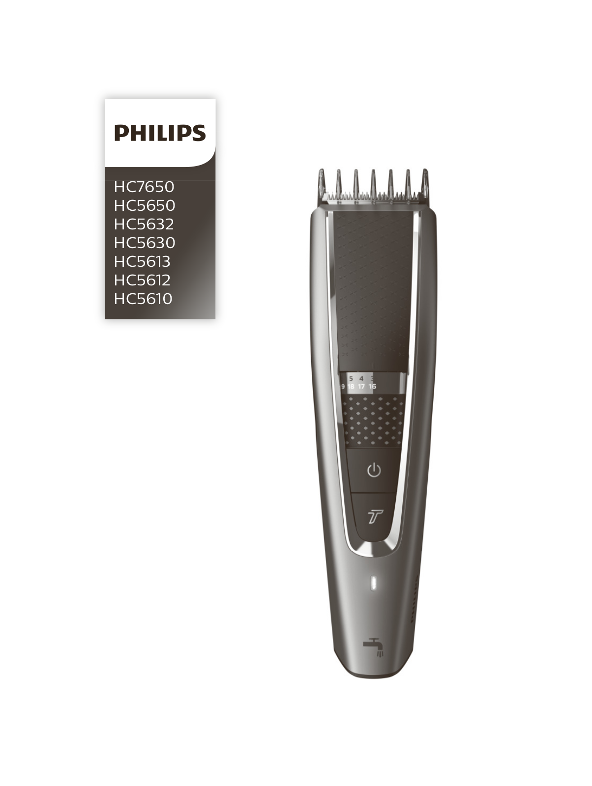 Philips HC5650, HC5630, HC7650, HC5613, HC5632 User Manual