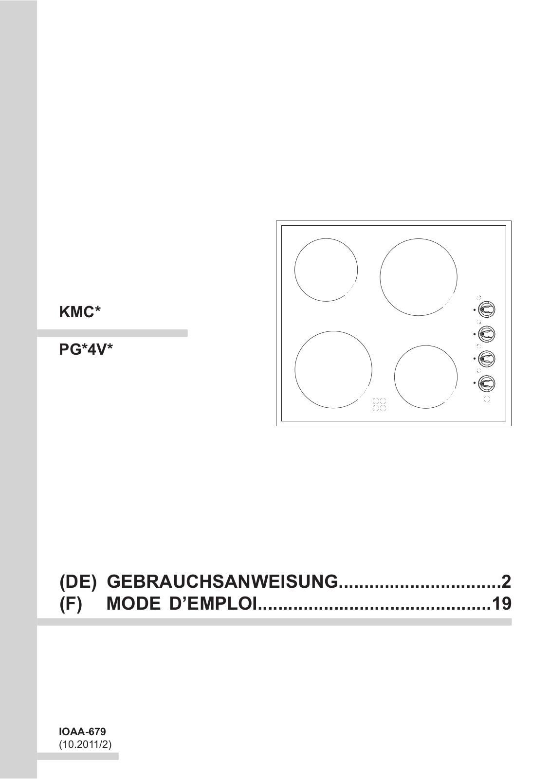 Amica KMC 13282 E User Manual