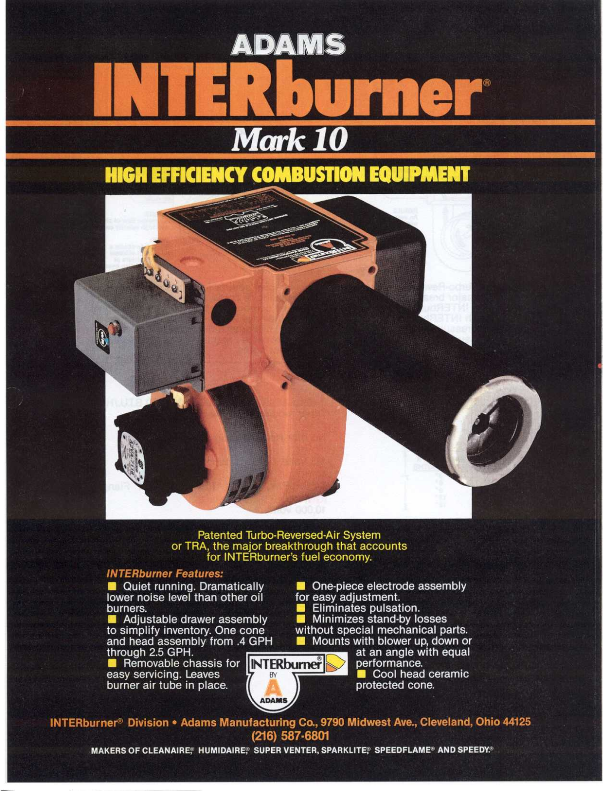 Adams Mark 10 User Manual