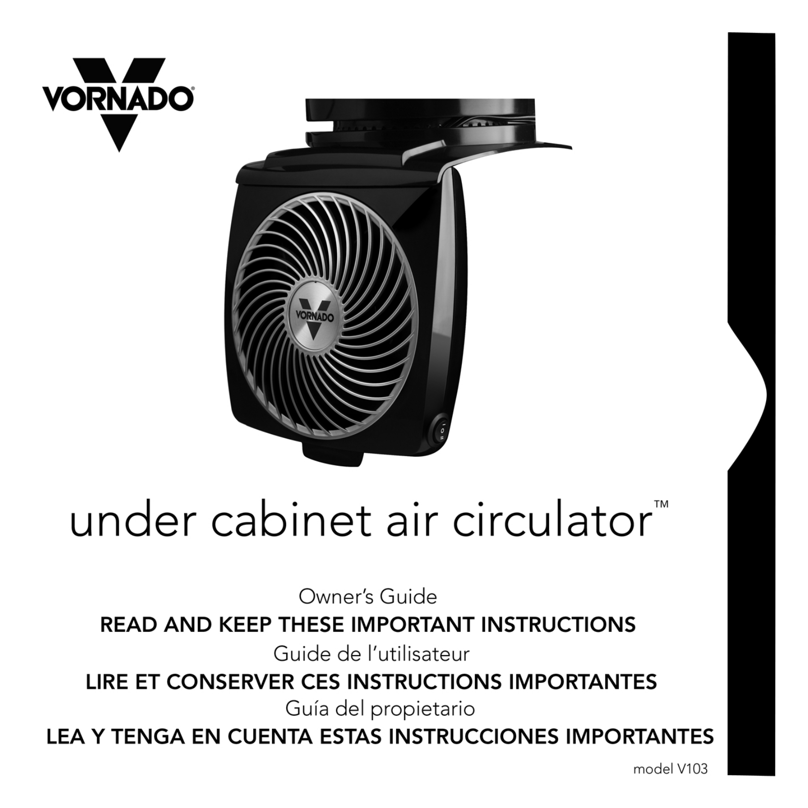 Vornado V103 User Manual