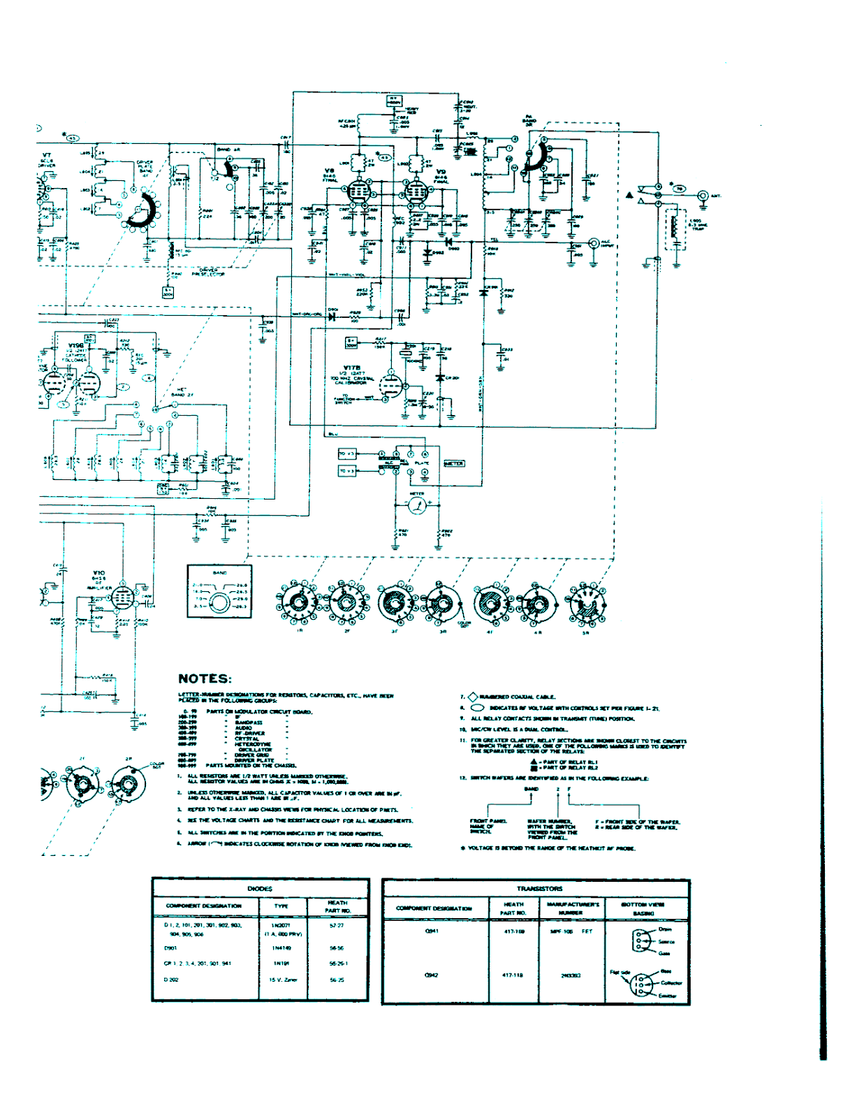 HEATHKIT hw101 SCHEMATIC