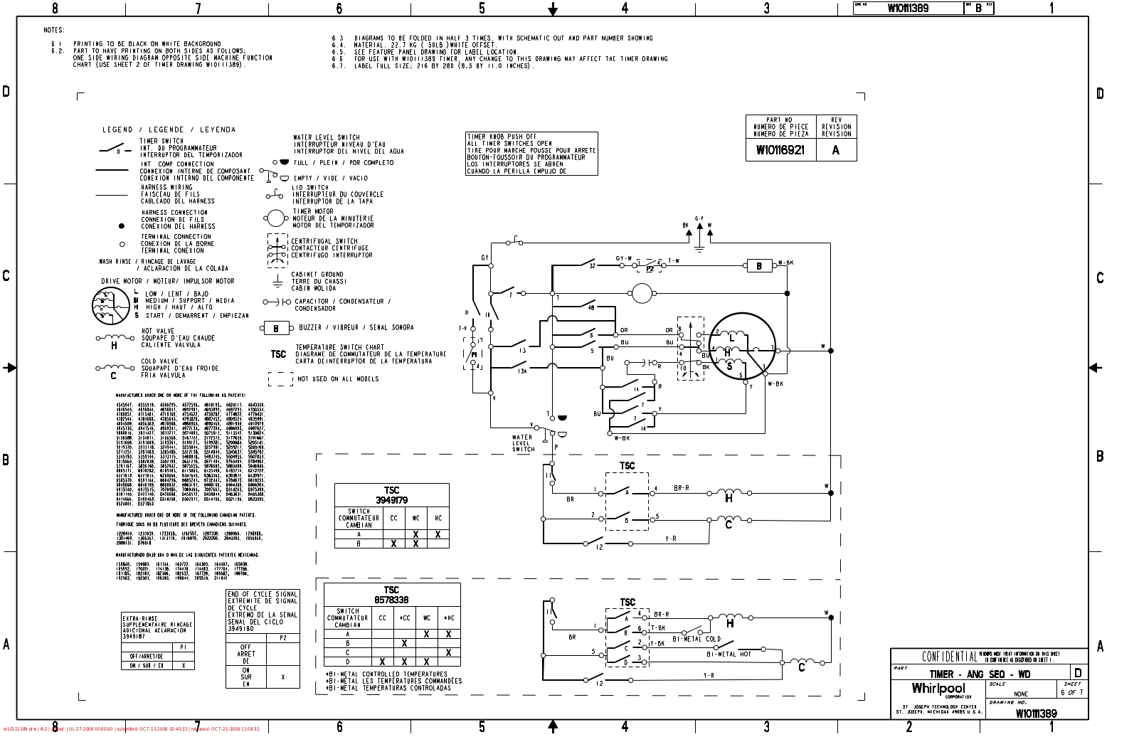 Maytag 7MMPL6000TW0 Parts Diagram