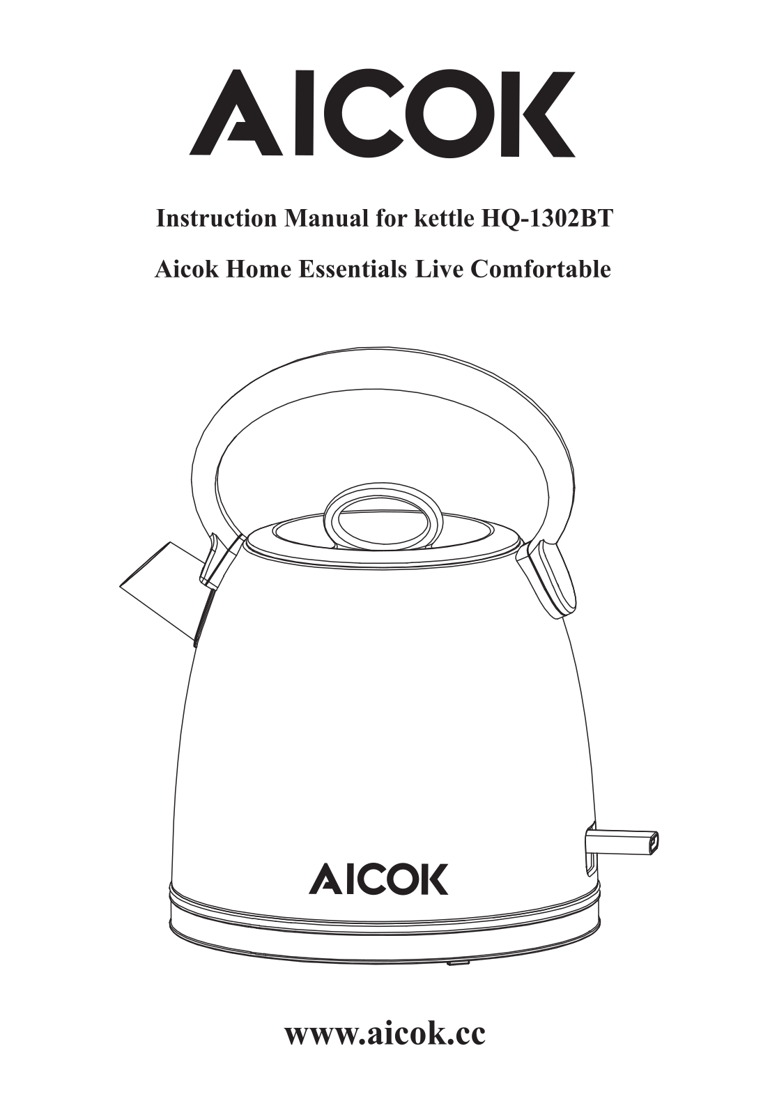 Aicok HQ-1302BT User Manual