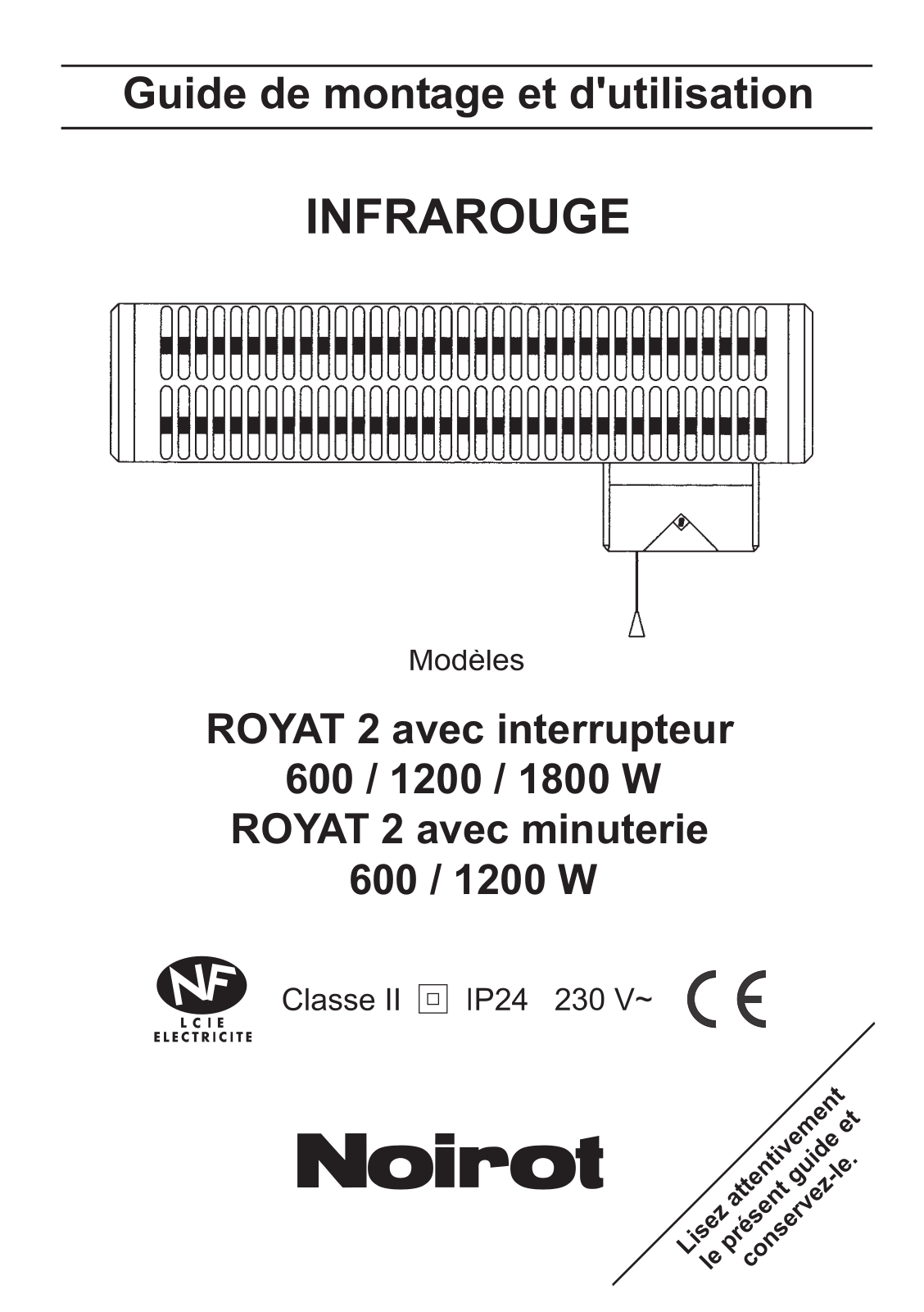 Noirot ROYAT 2 User Manual