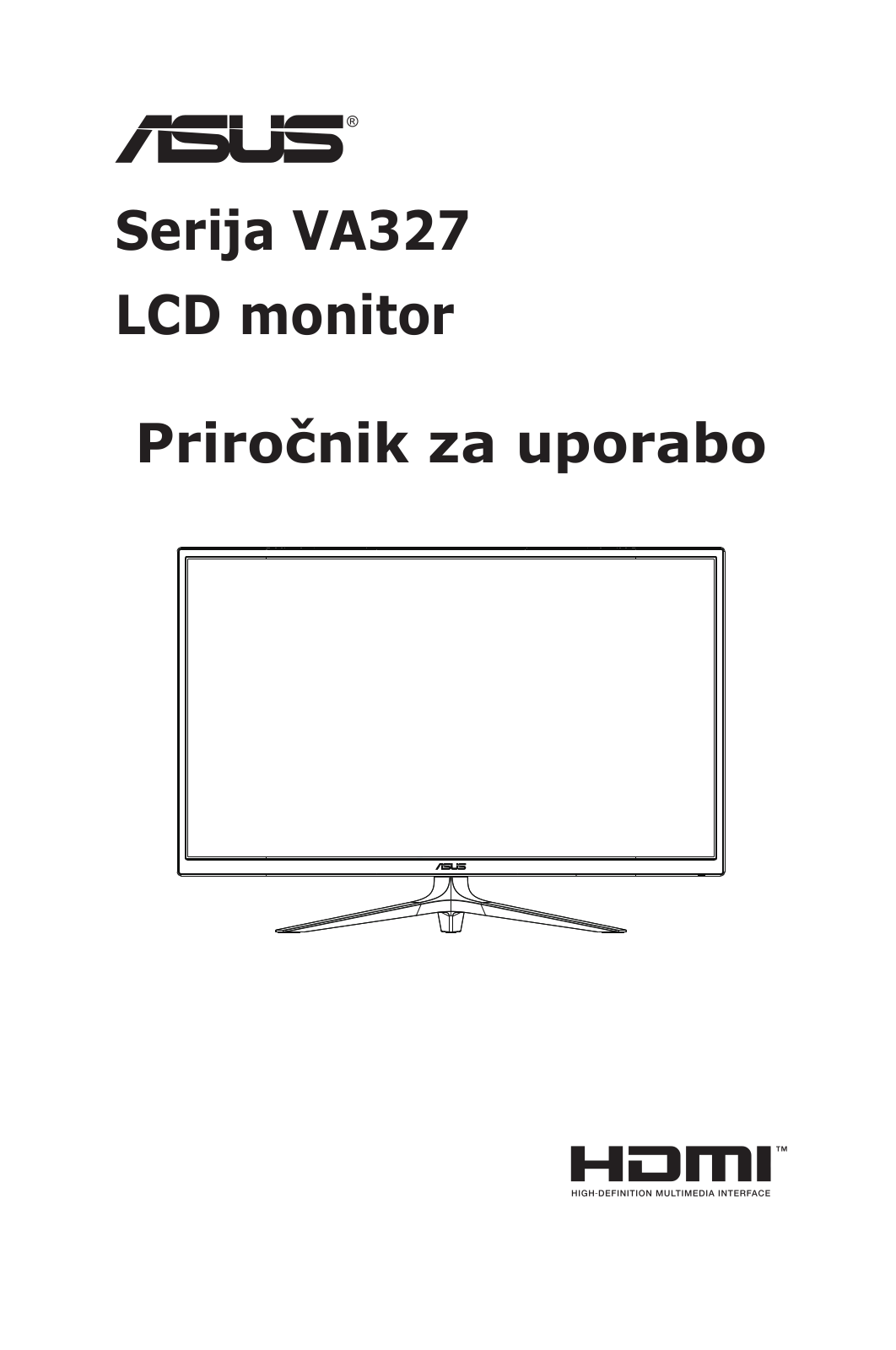 Asus VA327H, VA327N-W User’s Manual