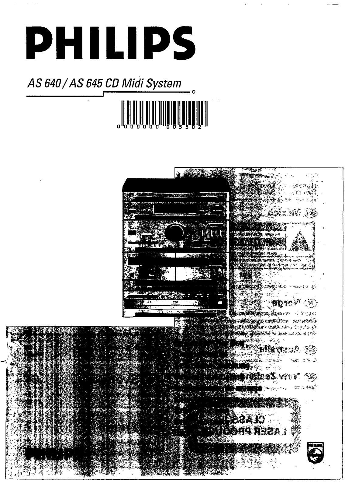 Philips AS640/22, AS640/25, AS640/20, AS640, AS640/21 User Manual - ManualMachine.com