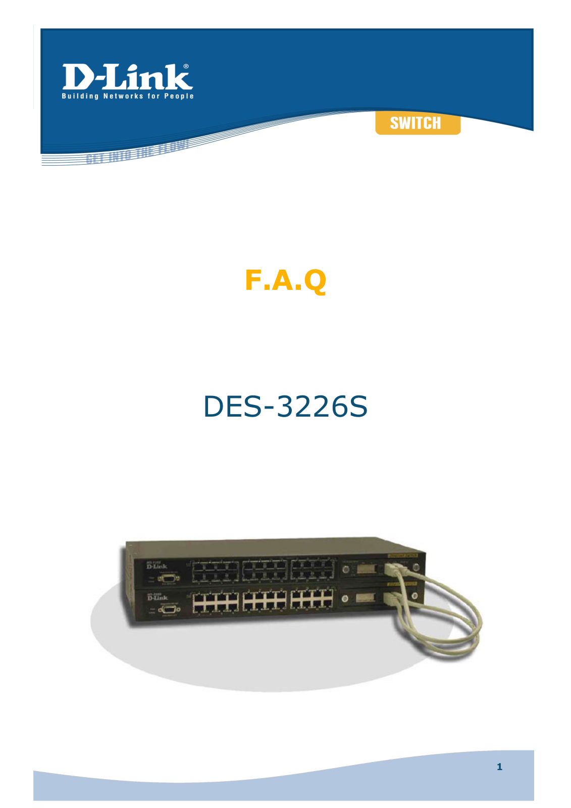 D-LINK DES-3226S User Manual