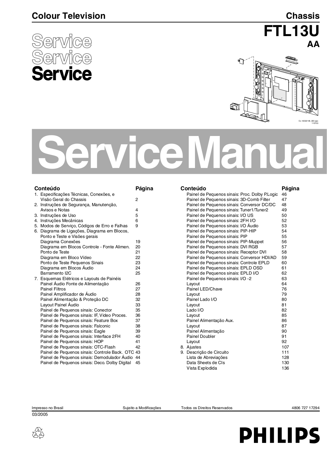 Philips FTL13UAA Service Manual