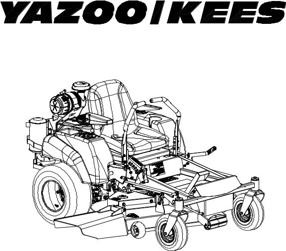 Yazoo/Kees 968999701-ZEKH52240 User Manual