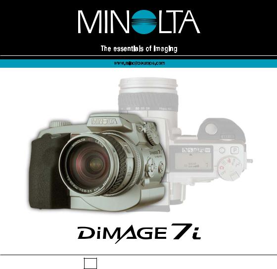 Konica Minolta DiMAGE 7i User Manual